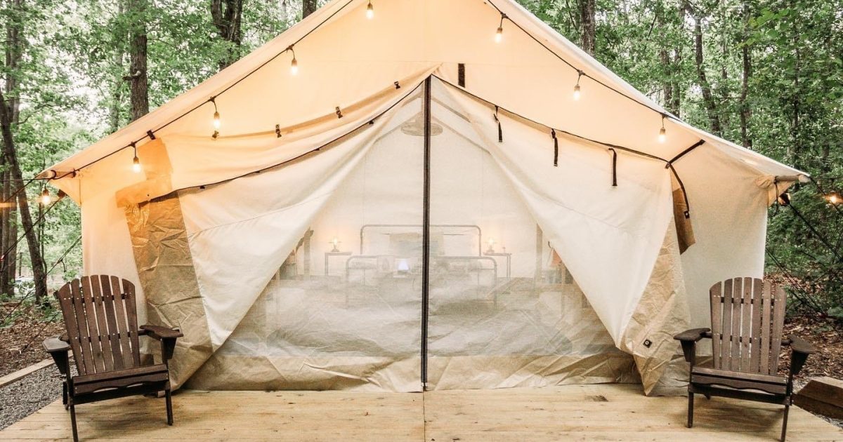 Timberline Glamping at Amicalola Falls | Destination Dawsonville